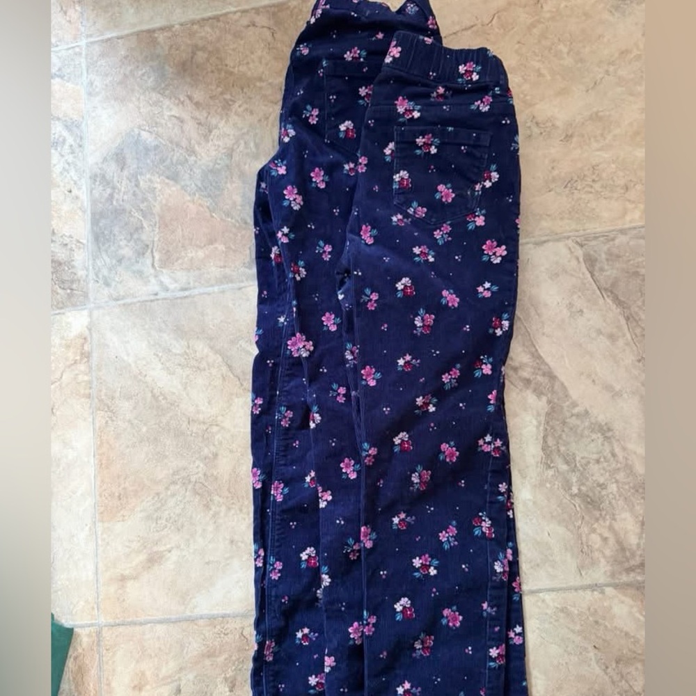 Floral Print Pants— Girls